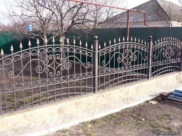 Сварной металлический забор